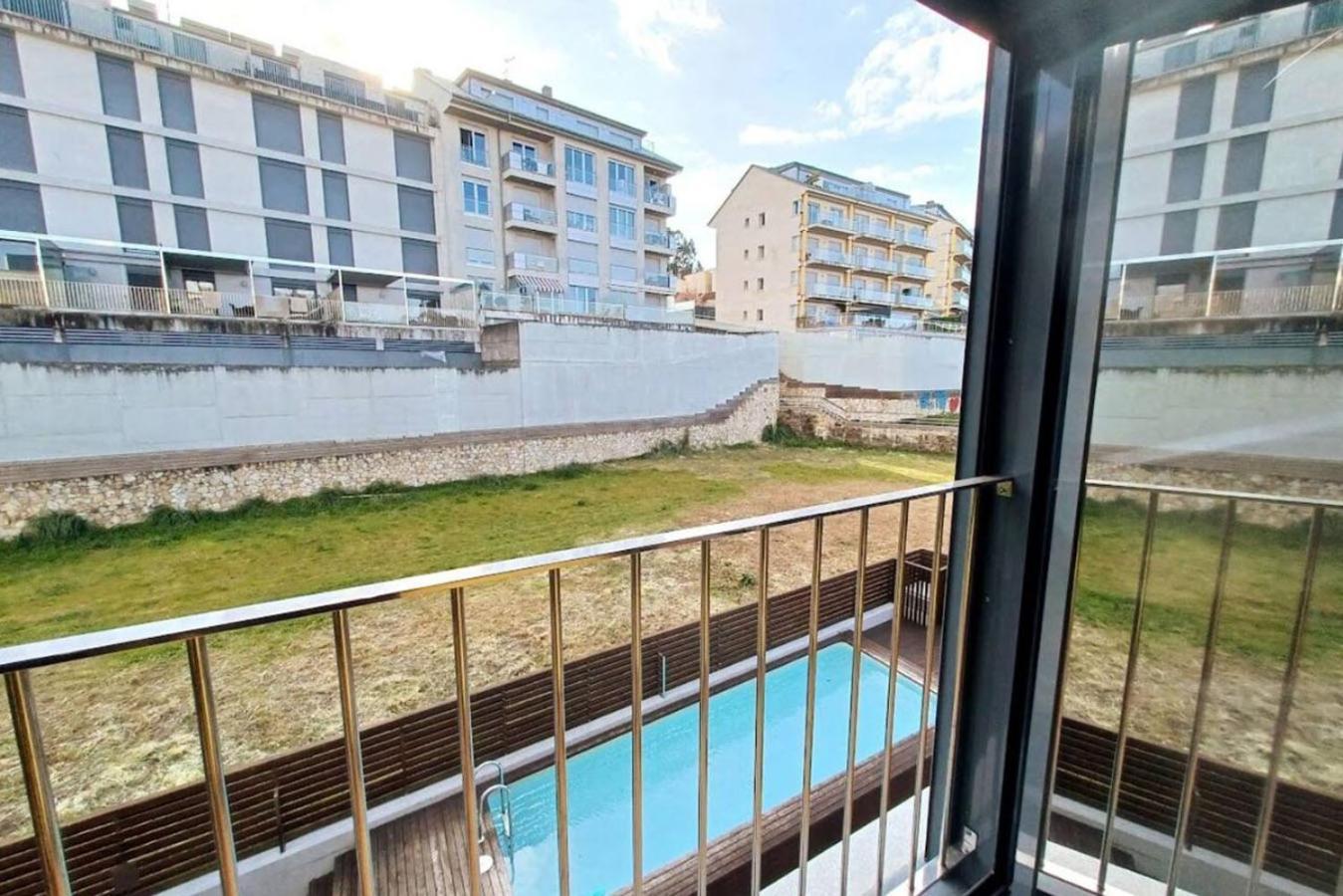 Apartamentos Ababides Playa Baiona Exterior foto